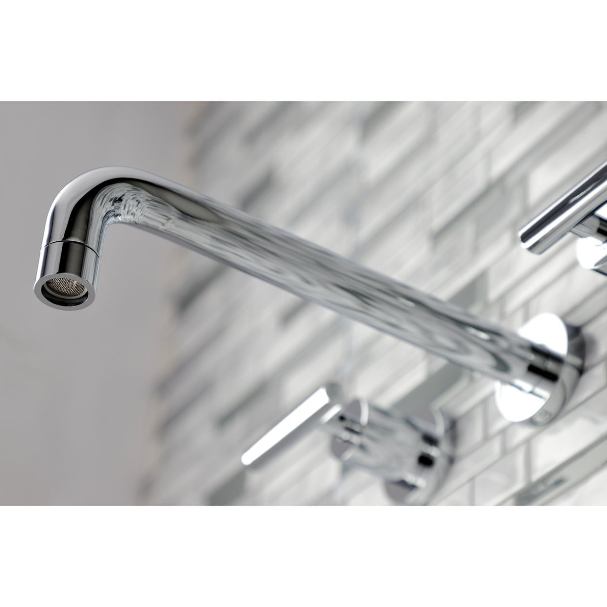 Manhattan Two-Handle Wall Mount Tub Faucet