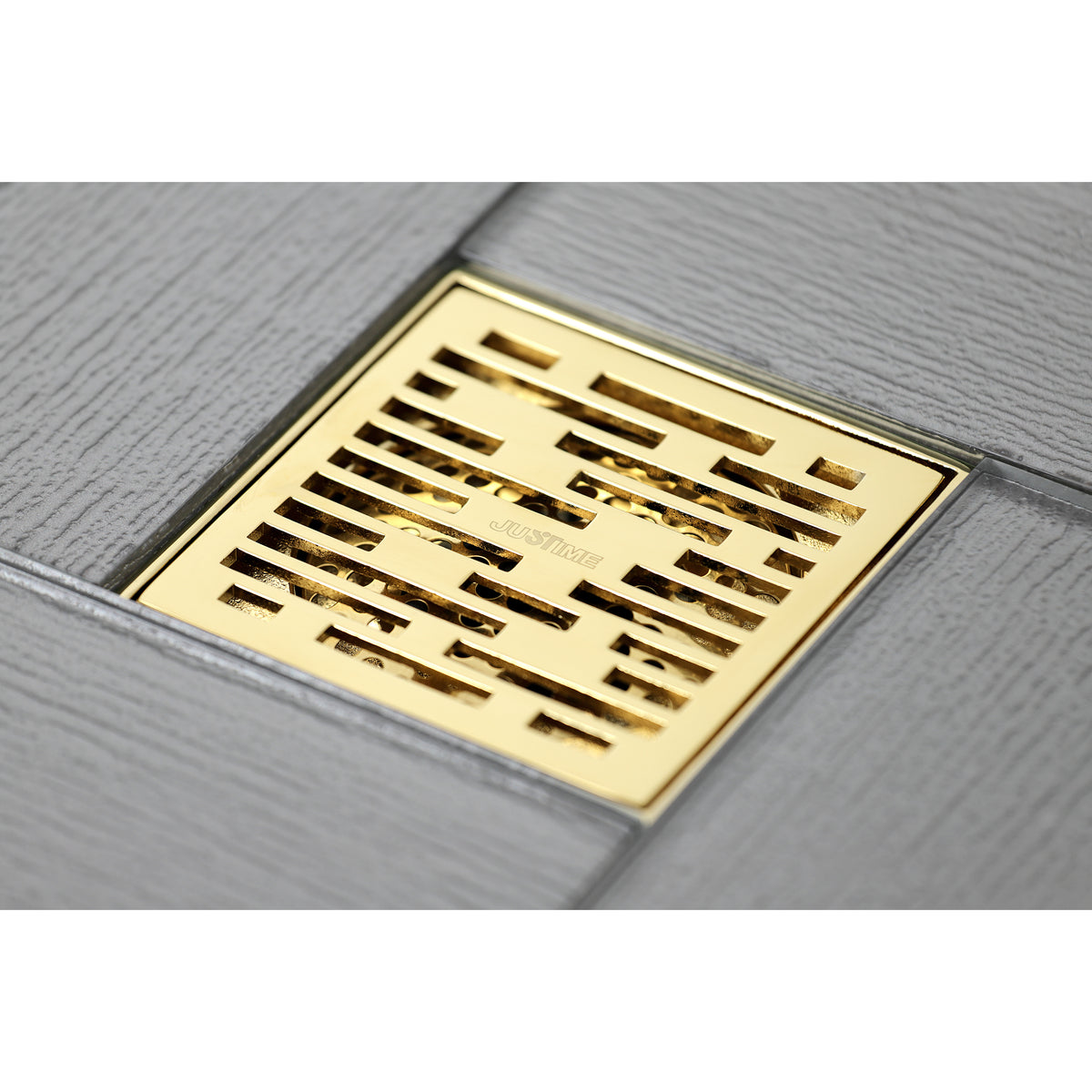 Kingston Brass Watercourse Transit 4&quot; Square Grid Shower Drain