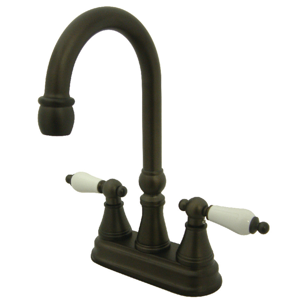Kingston Brass KS2498PL Governor Bar Faucet Without Pop-Up