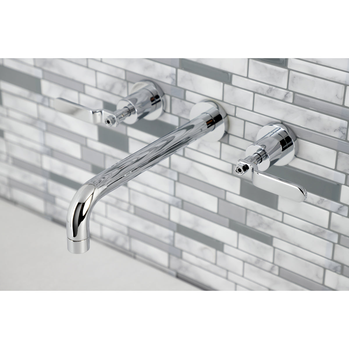 Whitaker Two-Handle Wall Mount Tub Faucet