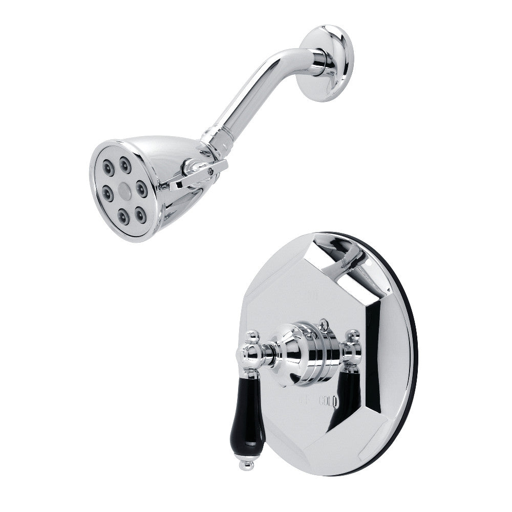 Metropolitan Onyx Shower Faucet Only with Lever Handle