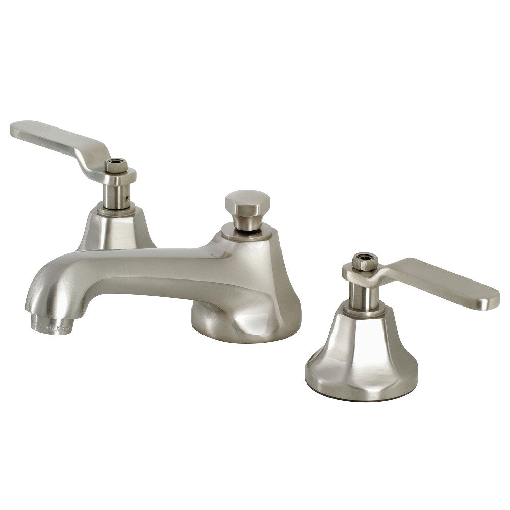 Kingston Brass KS4468KL Whitaker Widespread Bathroom Faucet with Brass Pop-Up