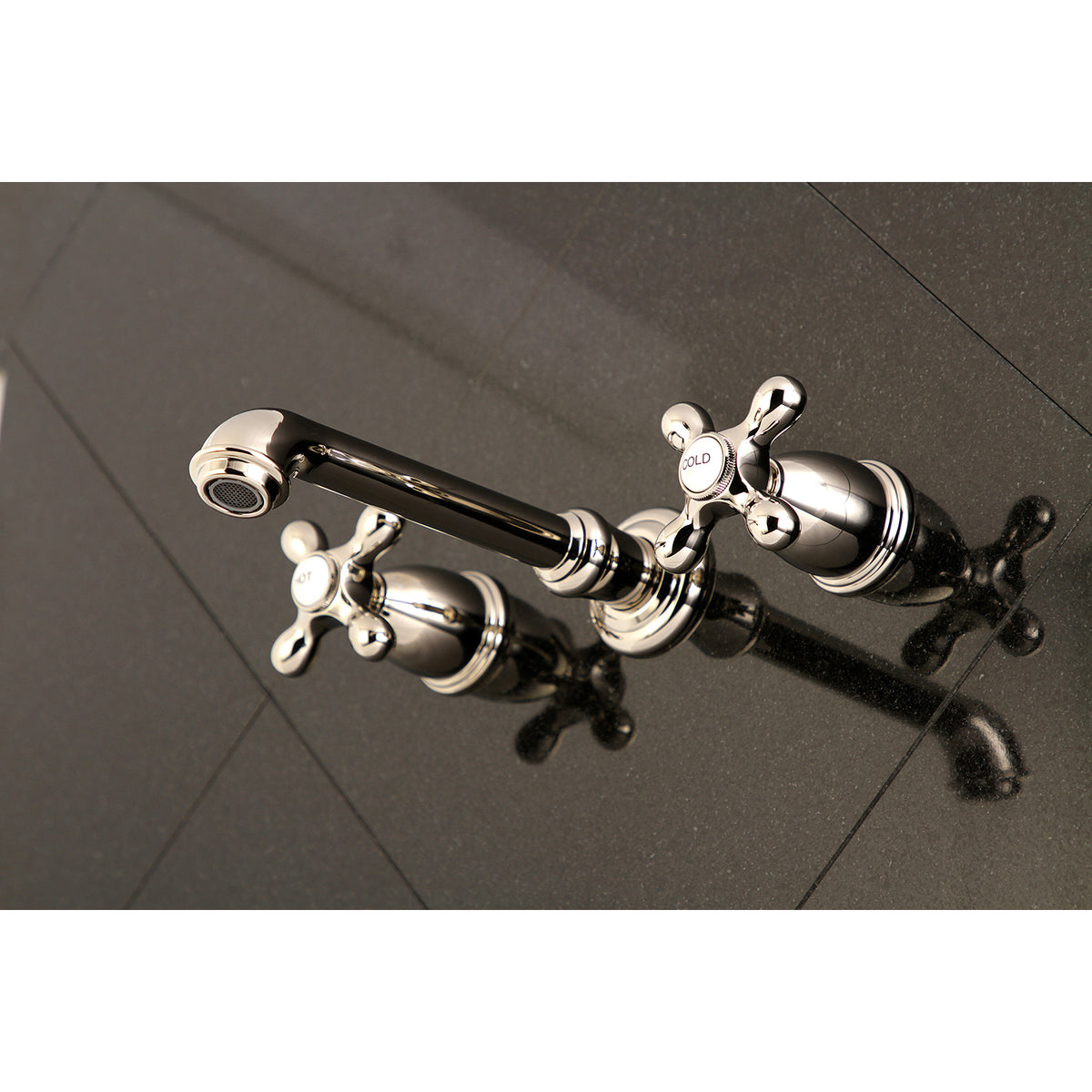 English Country Wall Mount Roman Tub Faucet