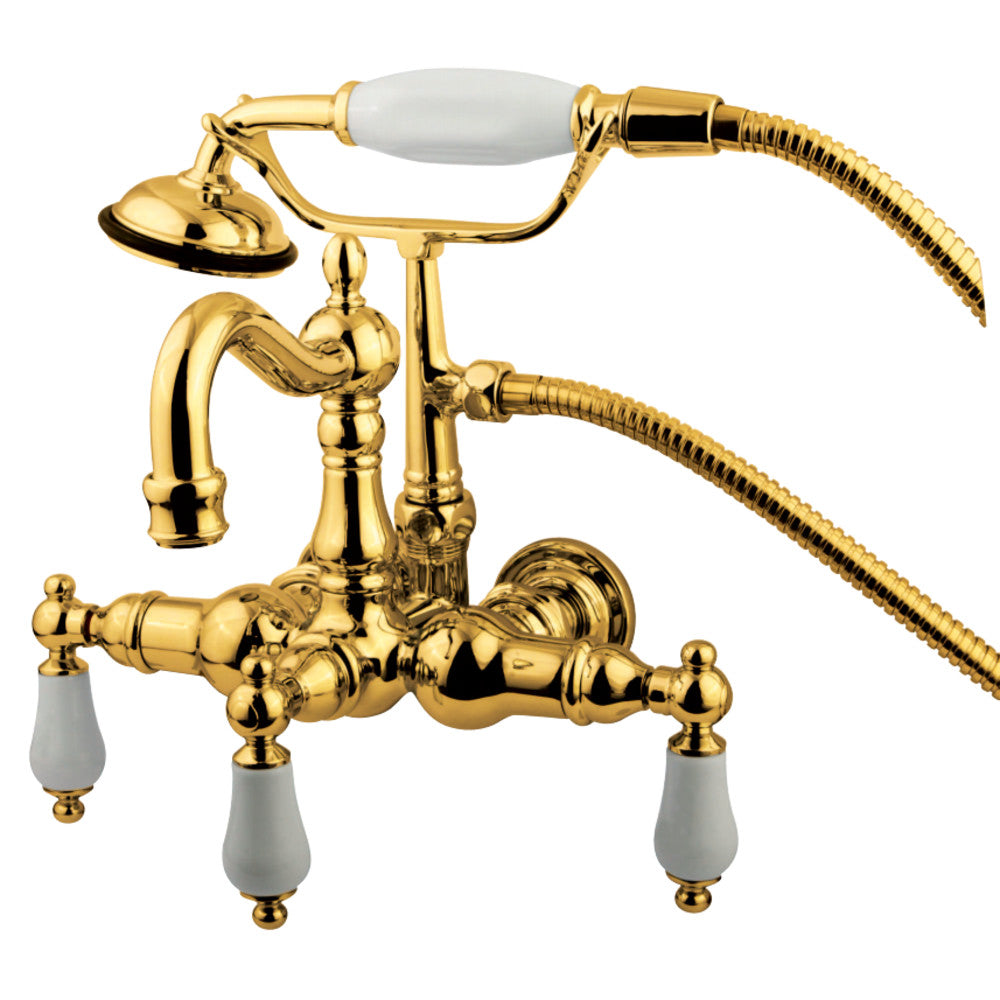 Vintage 3-3/8-Inch Wall Mount Tub Faucet
