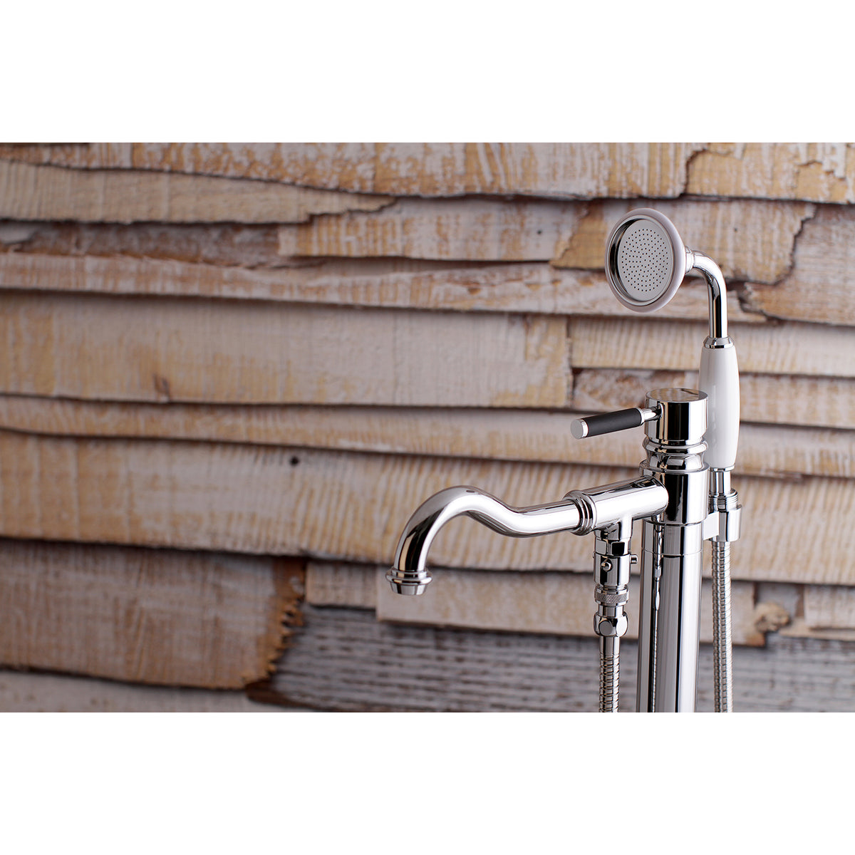 Kaiser Freestanding Tub Faucet with Hand Shower