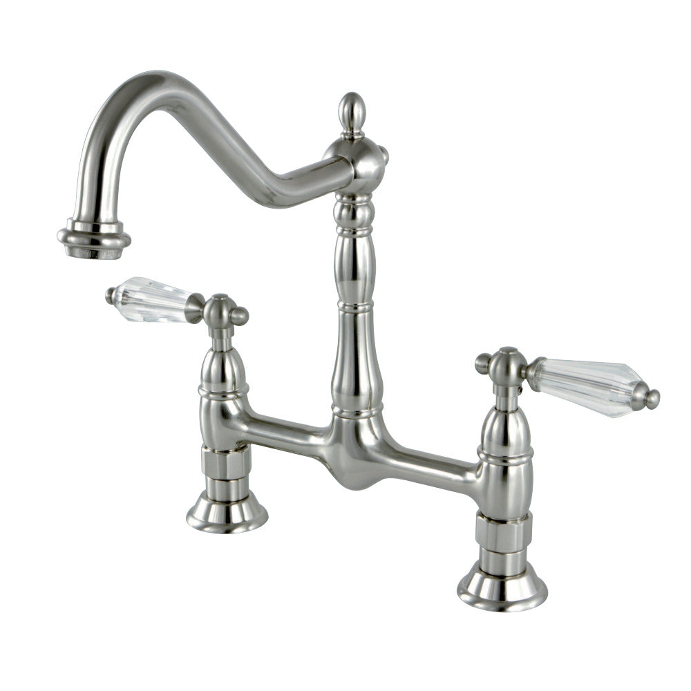 Kingston Brass KS1172WLL Wilshire Bridge Kitchen Faucet