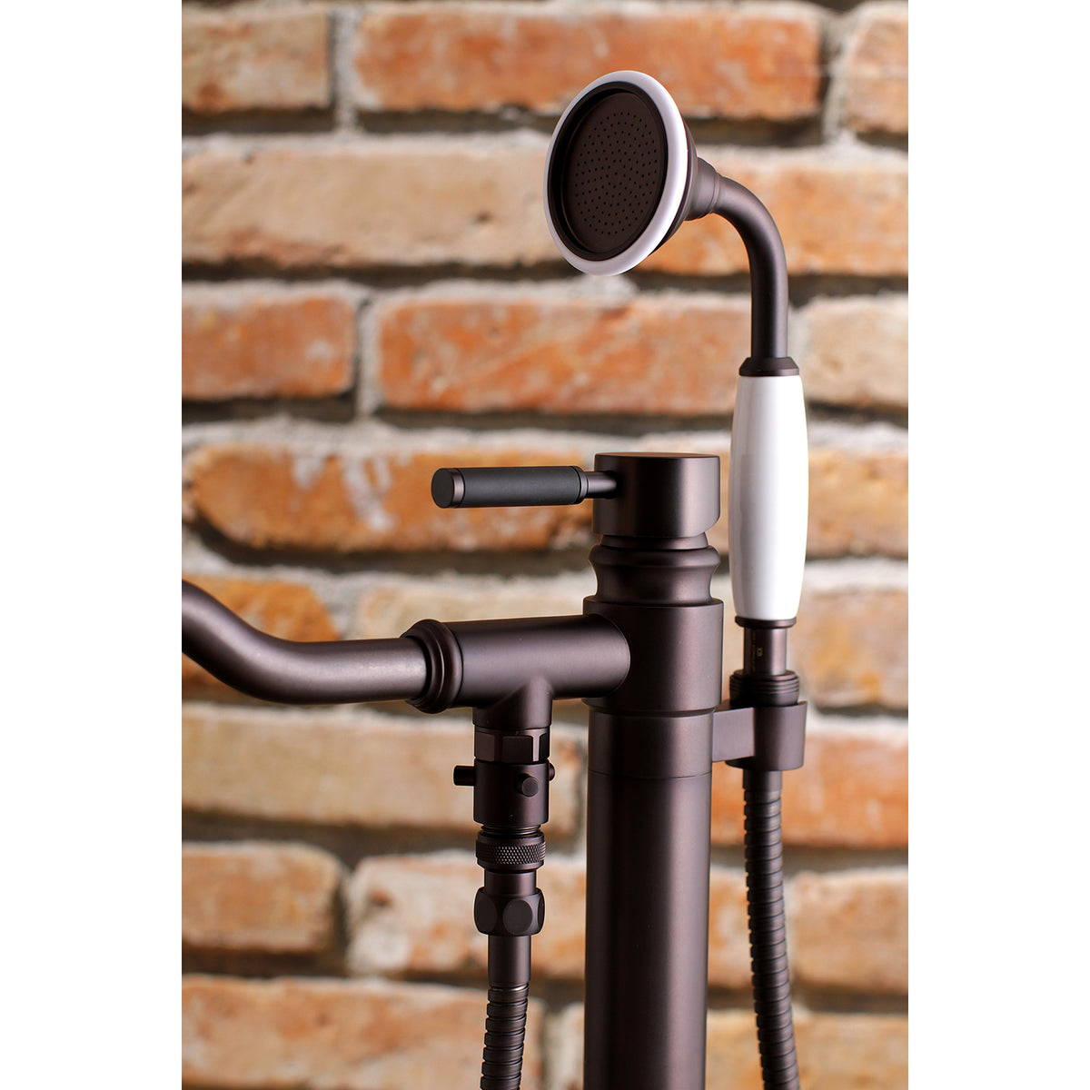 Kaiser Freestanding Tub Faucet with Hand Shower