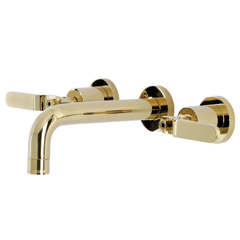 Kingston Brass KS8122KL Whitaker Two-Handle Wall Mount Bathroom Faucet