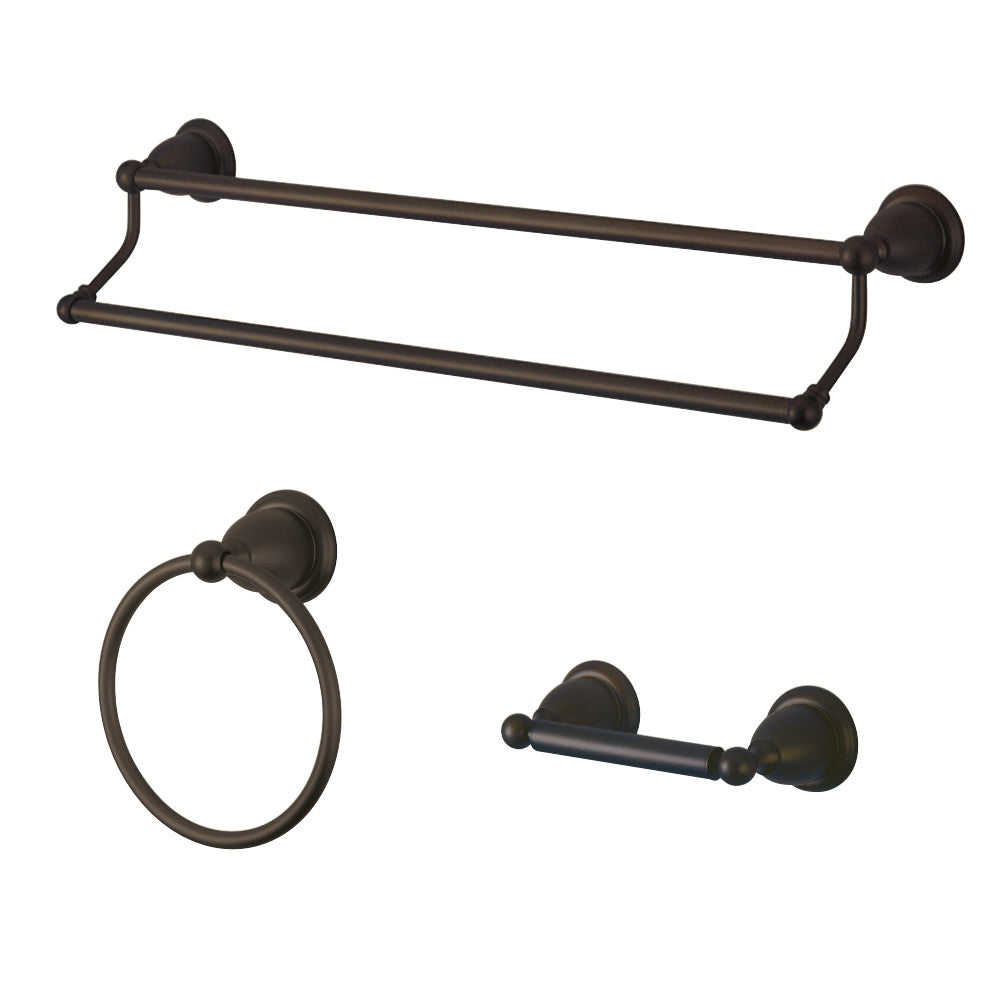 Kingston Brass 3-Piece Bathroom Accessory Set