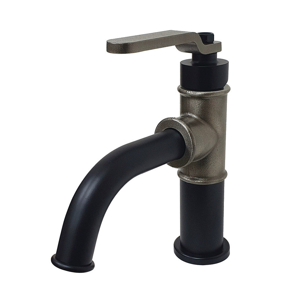 Kingston Brass KS2827KL Whitaker Single-Handle Bathroom Faucet with Push Pop-Up