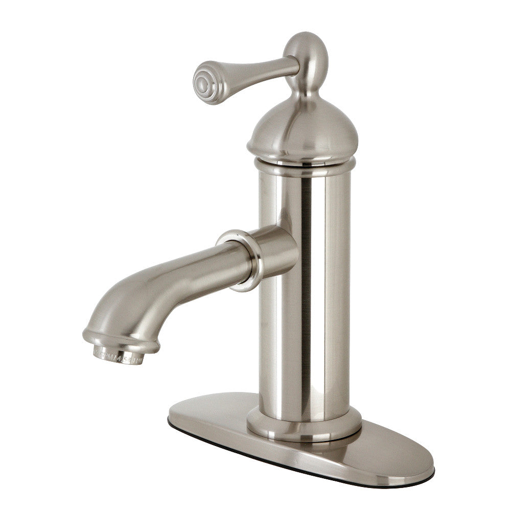 Kingston Brass KS7418BL Paris Single Lever Handle Bathroom Faucet
