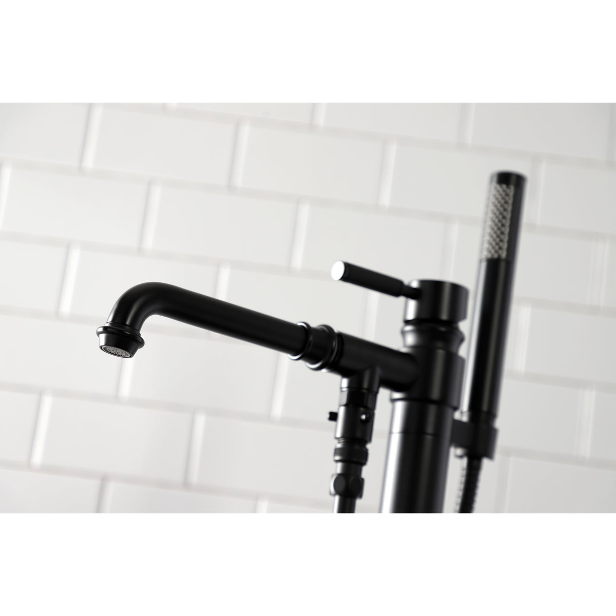 Kaiser Freestanding Tub Faucet with Hand Shower