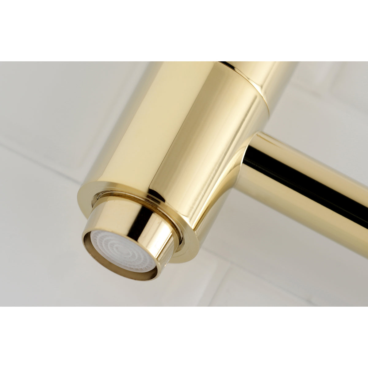 Kingston Brass KS8103ZX Millennium Wall Mount Pot Filler Kitchen Faucet