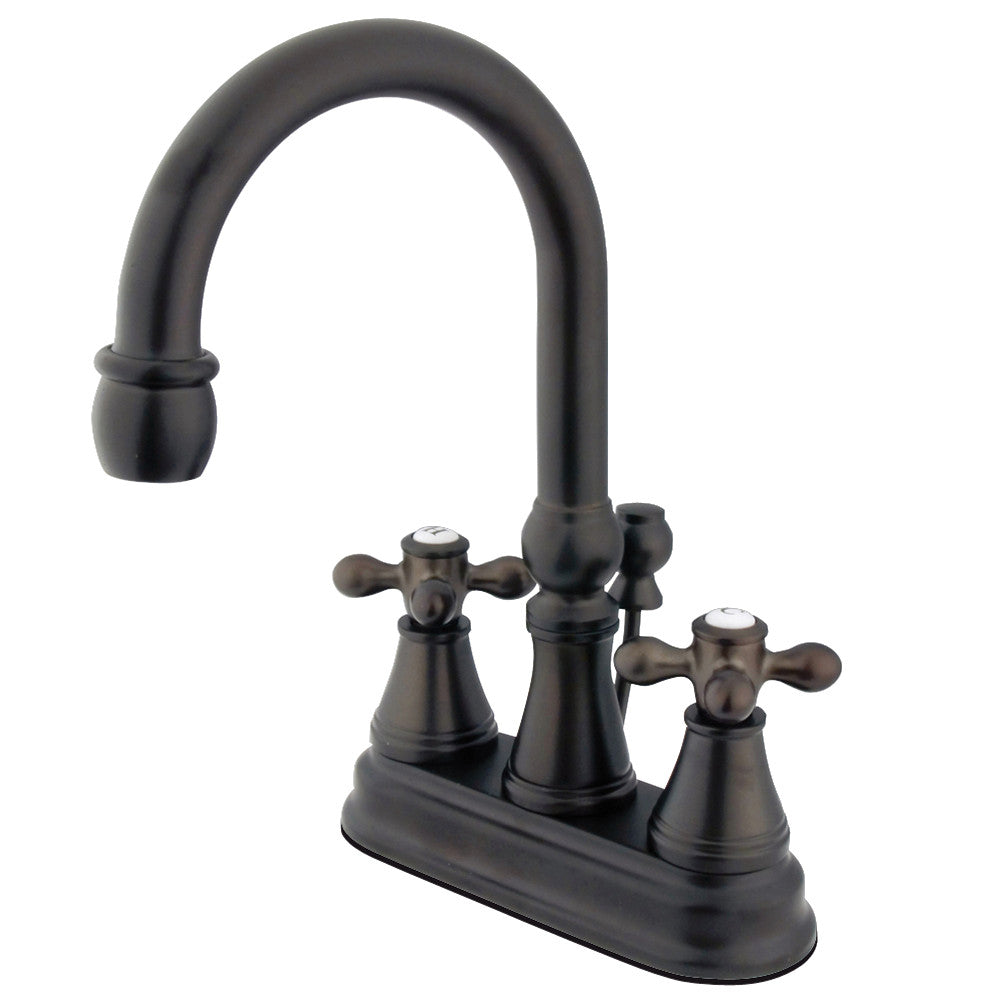 Kingston Brass KS2618AX 4 in. Centerset Bathroom Faucet