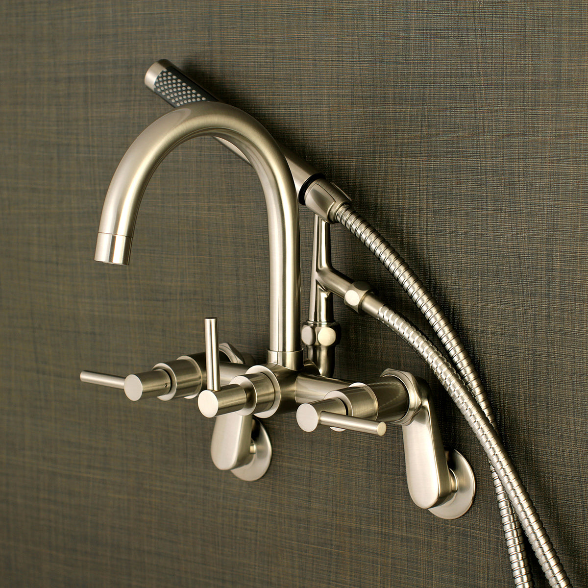 Vintage AE8157DL Concord 7-Inch Adjustable Wall Mount Tub Faucet