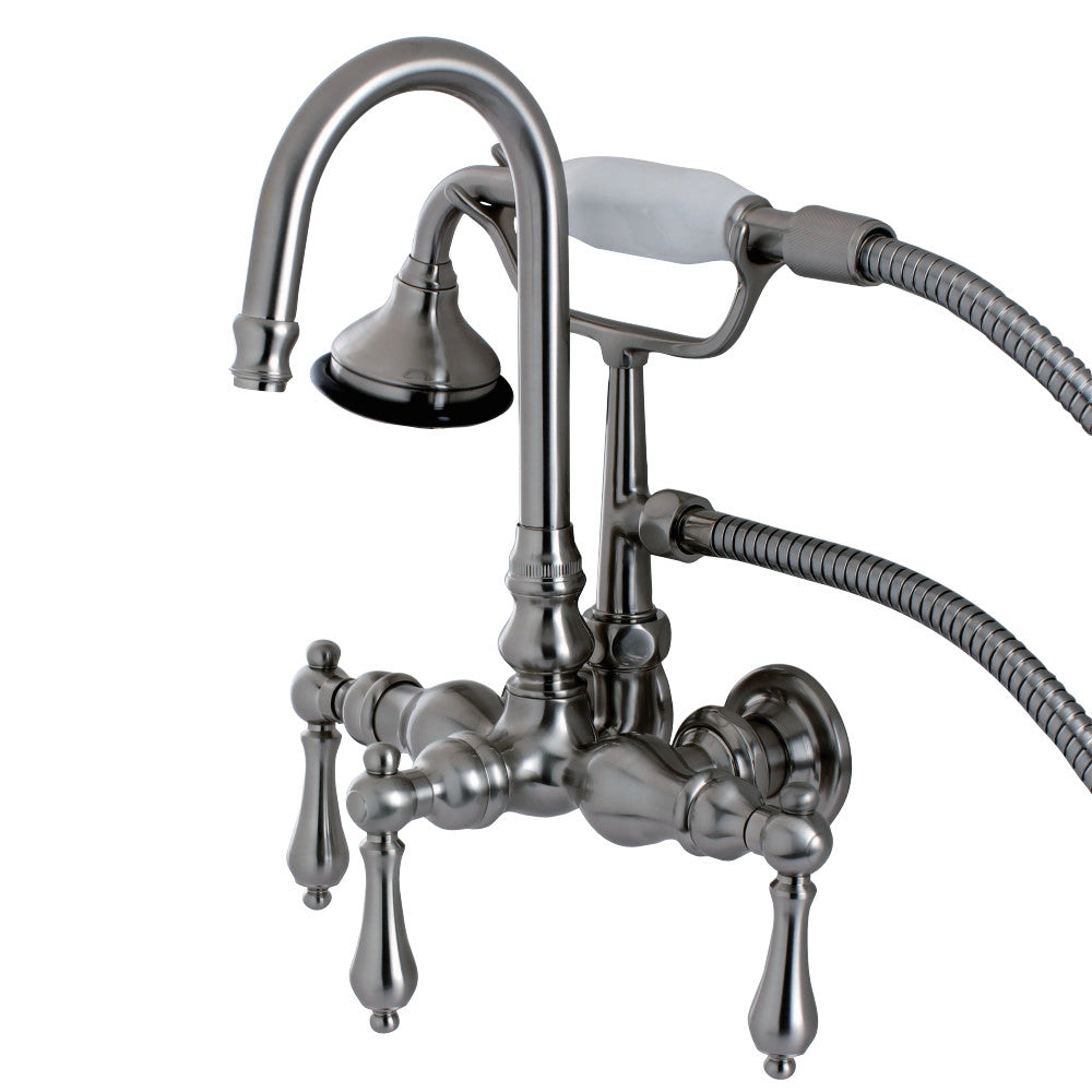 Aqua Vintage Wall Mount Clawfoot Tub Faucet