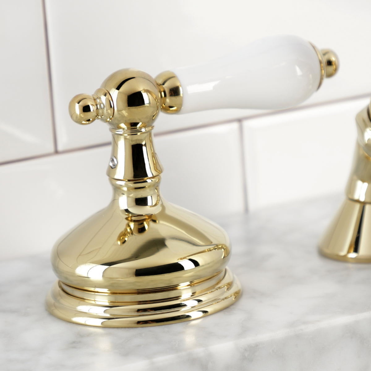 Kingston Brass Deck Mount Hand Shower with Diverter for Roman Tub Faucet