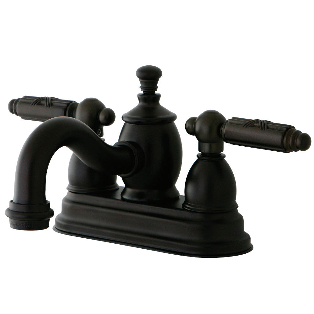 Kingston Brass KS7108GL 4 in. Centerset Bathroom Faucet