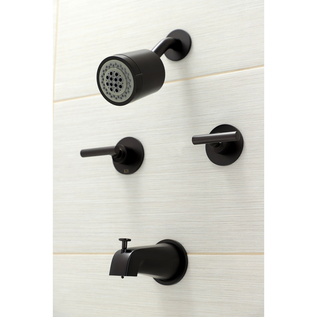 Manhattan Two-Handle Tub and Shower Faucet