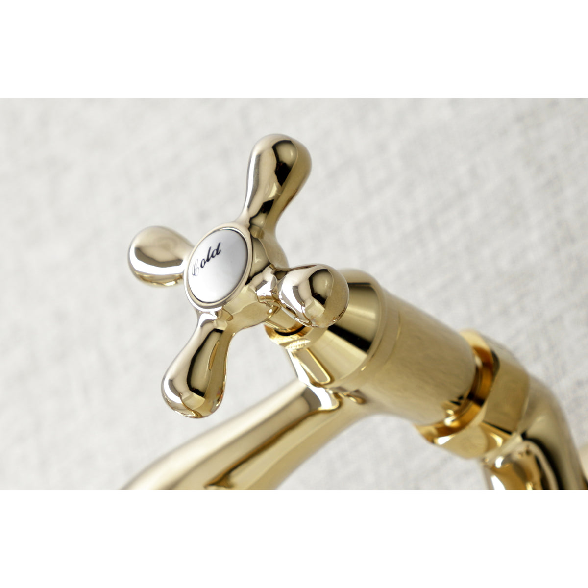 Kingston Brass KS215SN Kingston Two Handle Wall Mount Bathroom Faucet