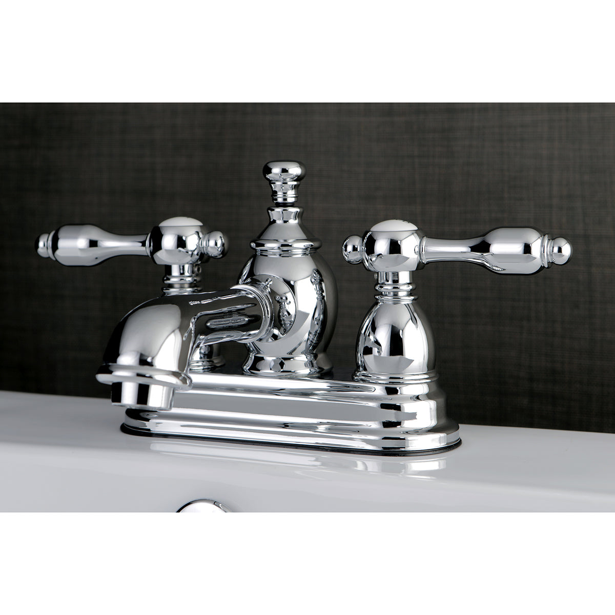 Kingston Brass KS7008TAL 4 in. Centerset Bathroom Faucet