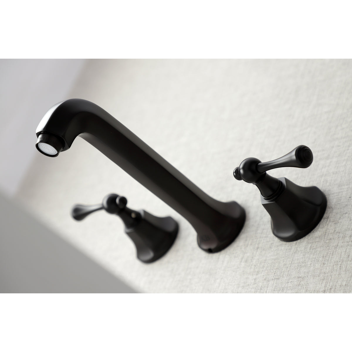 Kingston Brass KS4128BL Wall Mount Bathroom Faucet