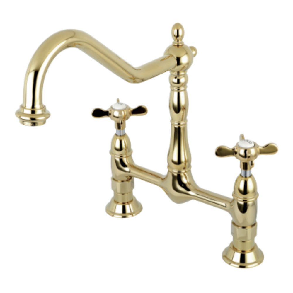 Kingston Brass KS1178BEX Essex Bridge Kitchen Faucet