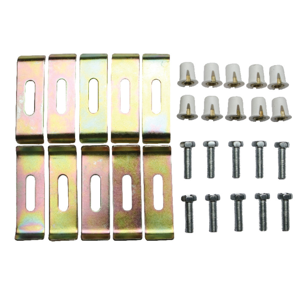 Kingston Brass KUHDWR10 10 Pieces Undermount Clip for Stainless Steel Sink