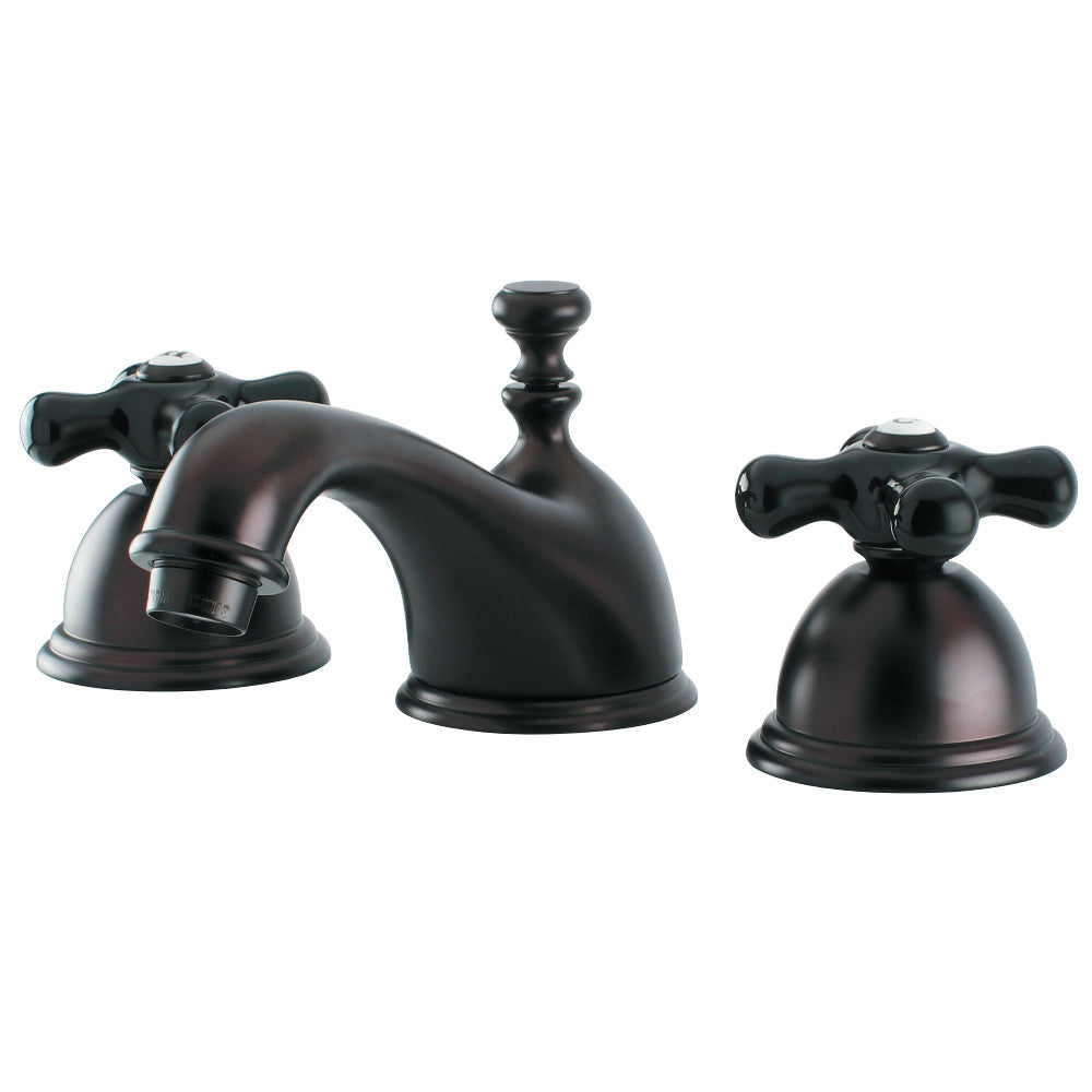 Kingston Brass KS3961PKX Duchess Widespread Bathroom Faucet with Brass Pop-Up