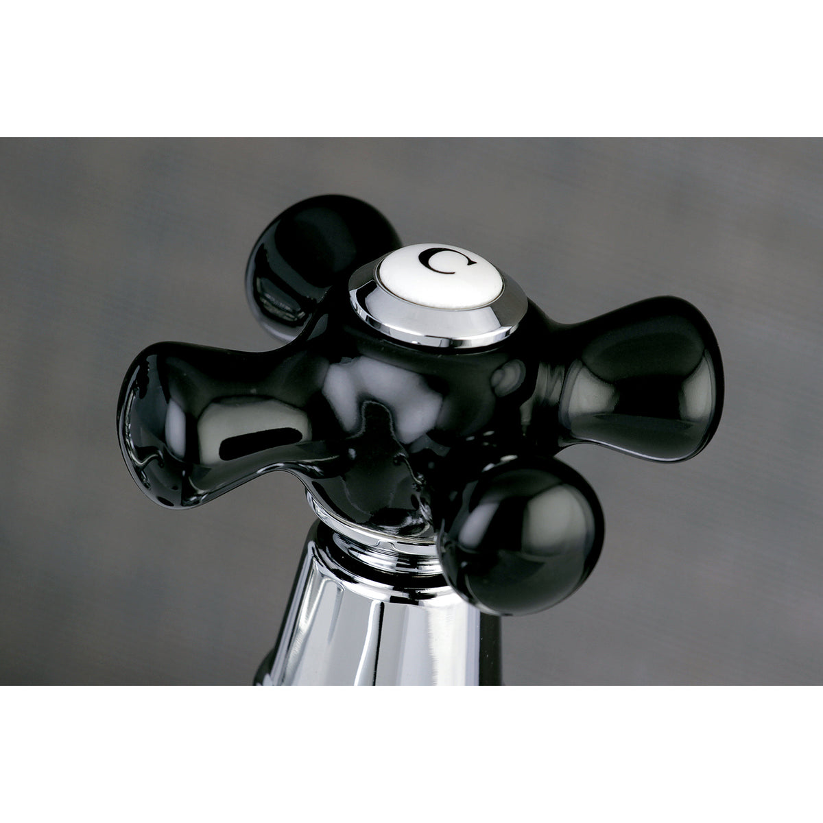 Kingston Brass KS1102PKX Basin Tap Faucet with Cross Handle