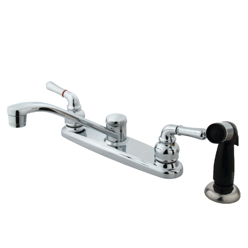 Kingston Brass KB272 Magellan 8-Inch Centerset Kitchen Faucet