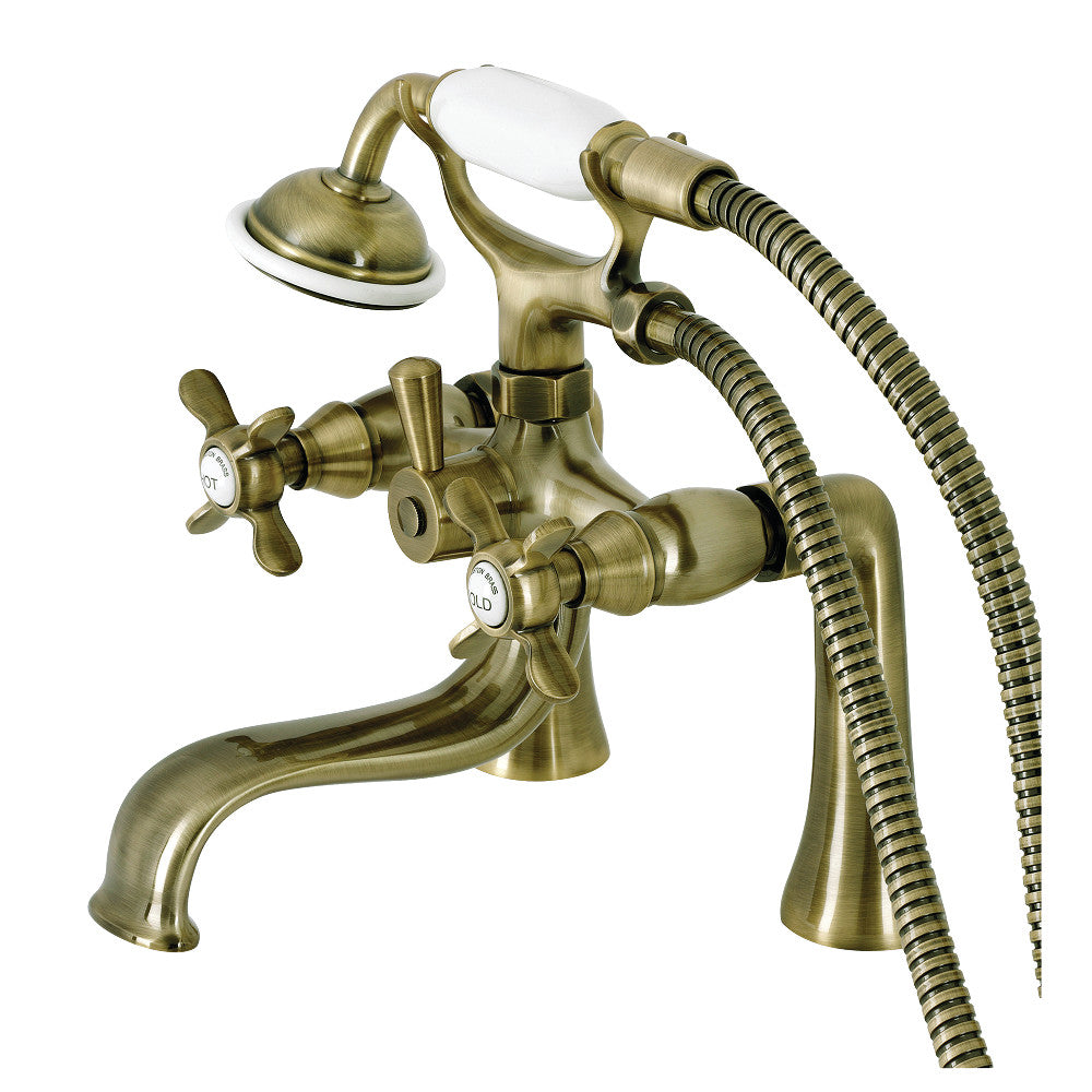 Essex Deck Mount Clawfoot Tub Faucet with Hand Shower