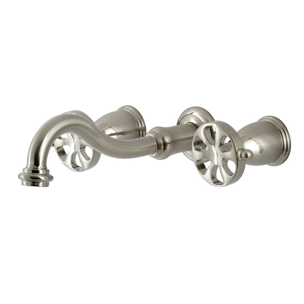 Kingston Brass KS3128RX Belknap Two-Handle Wall Mount Bathroom Faucet