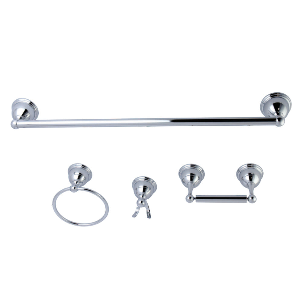 Kingston Brass Restoration 4-Piece Bathroom Hardware