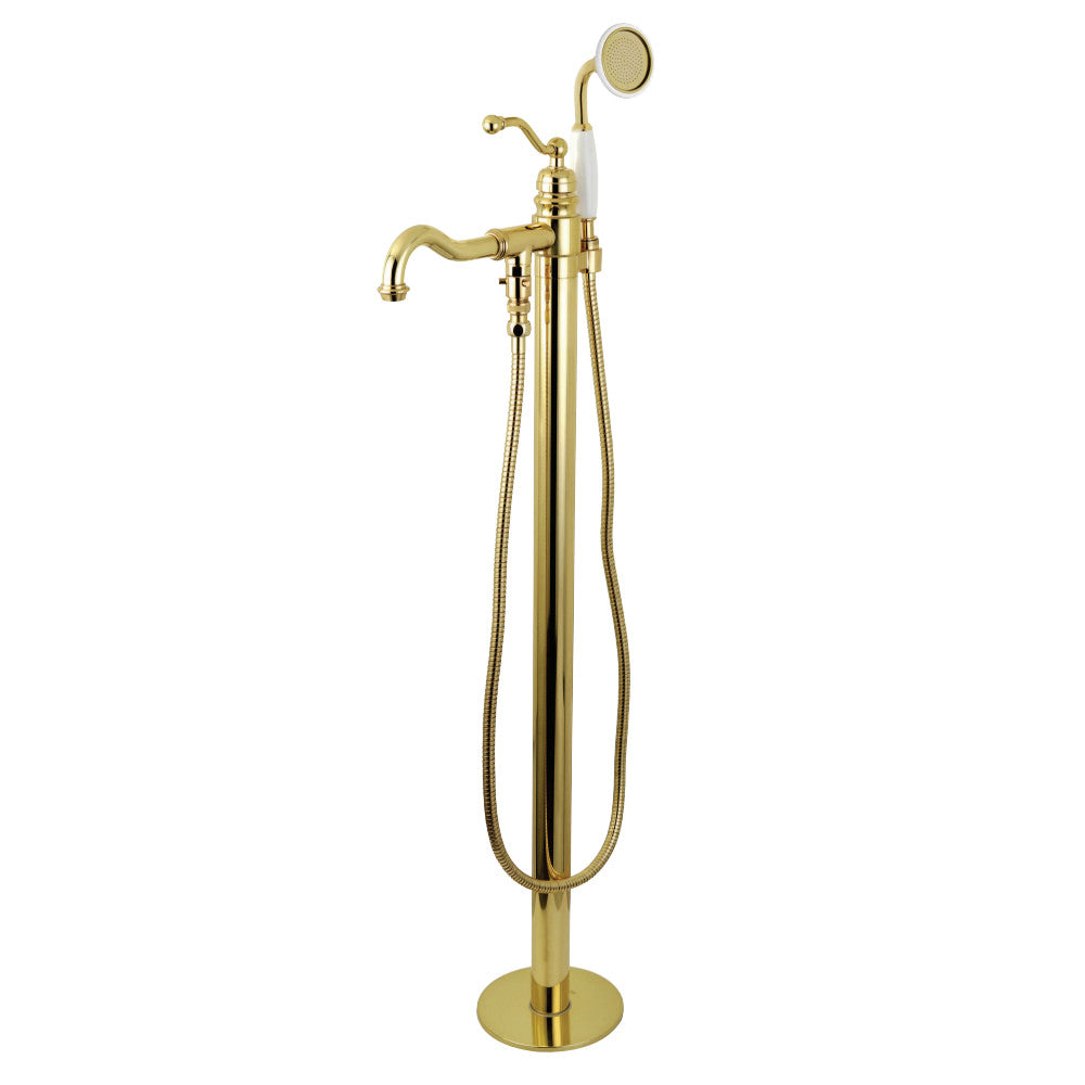 English Country Freestanding Tub Faucet with Hand Shower