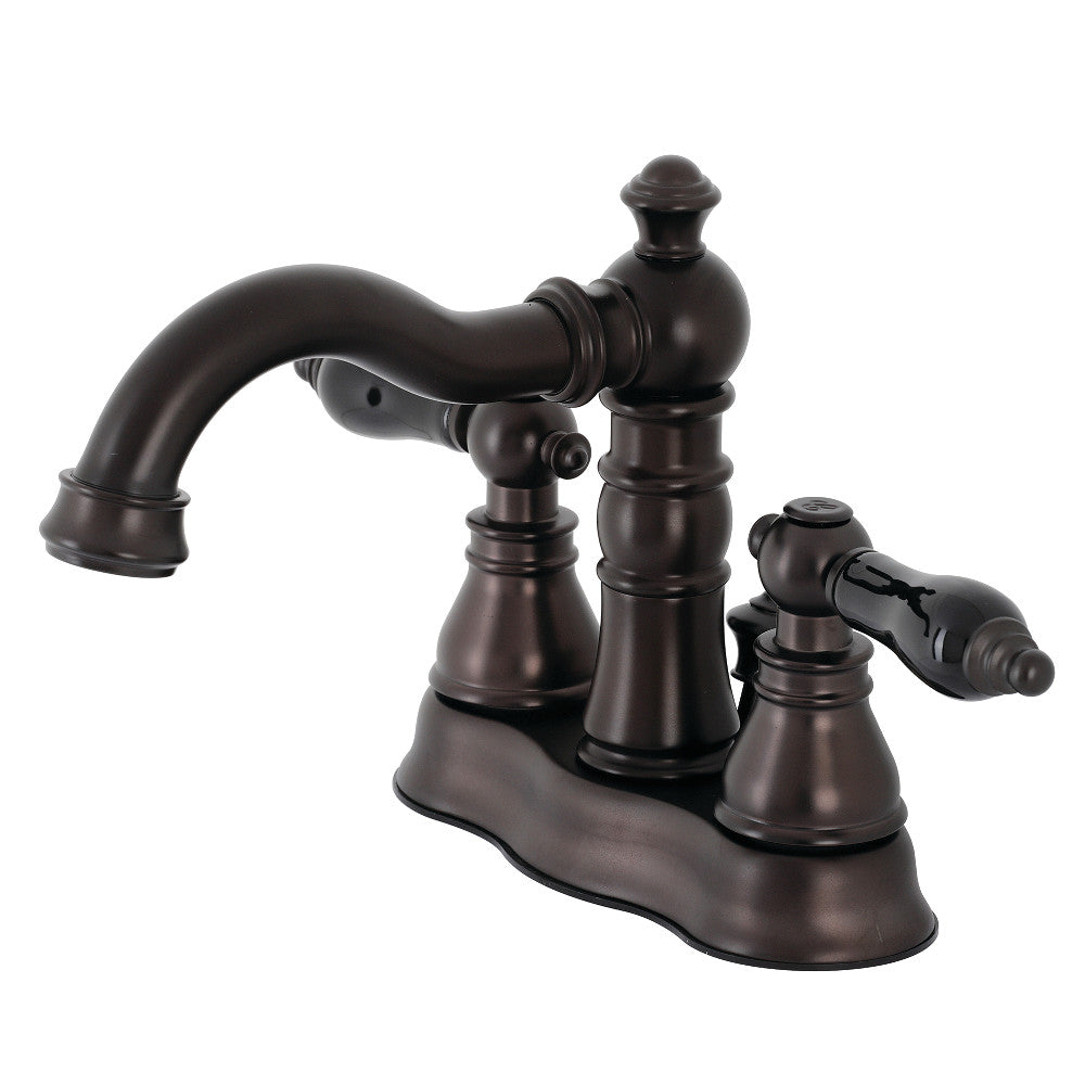 Fauceture FSC1605AKL Duchess 4 in. Centerset Bathroom Faucet with Brass Pop-Up
