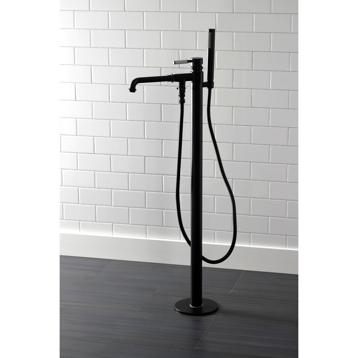 Kaiser Freestanding Tub Faucet with Hand Shower