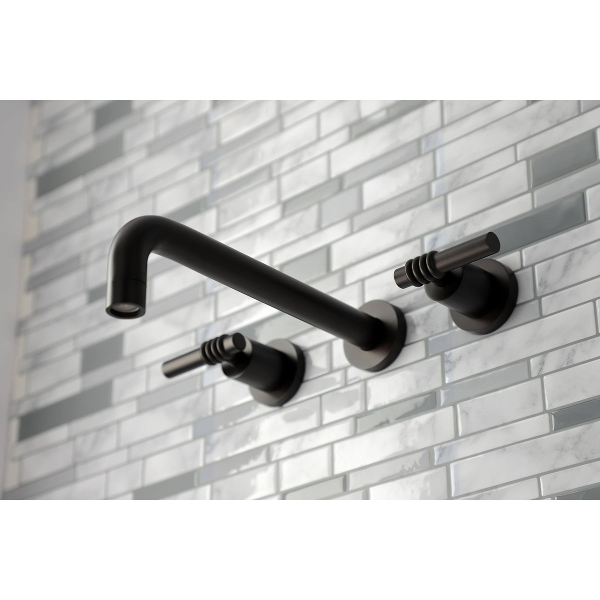 Milano Two-Handle Wall Mount Tub Faucet