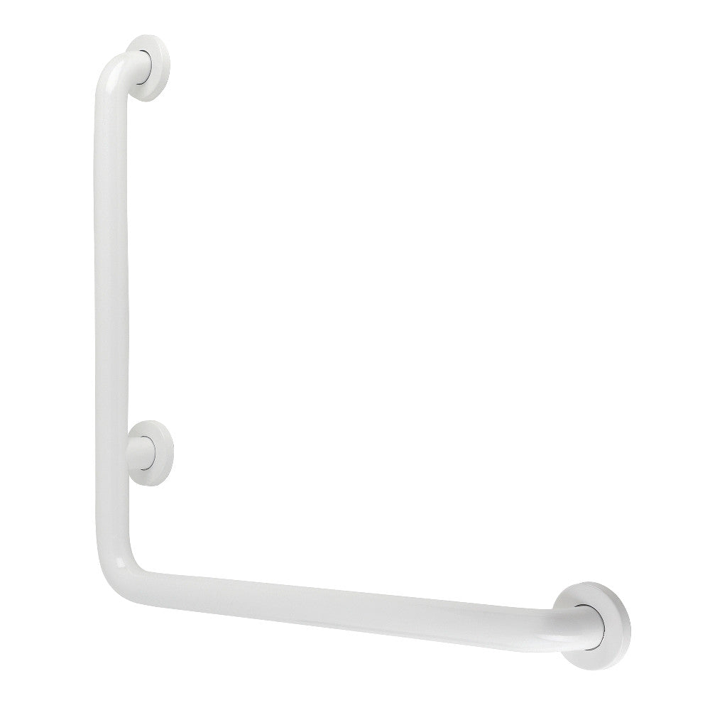 Kingston Brass 24&quot;x 24&quot; L-Shaped Grab Bar - Right Hand, Mirror