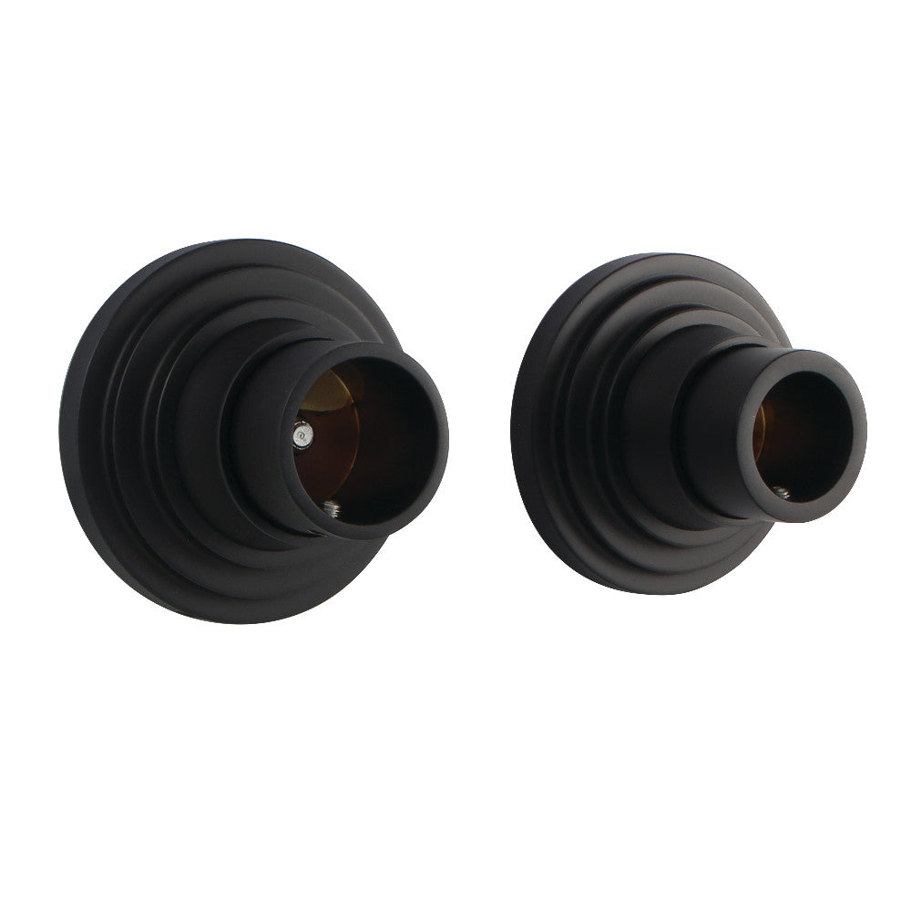 Kingston Brass Edenscape Brass Shower Rod Base