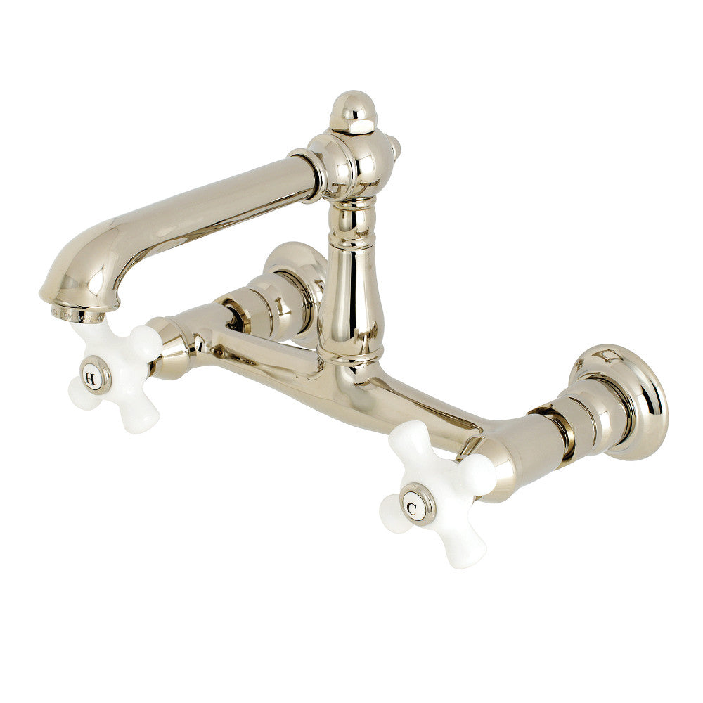 Kingston Brass KS7243PX Wall Mount Bathroom Faucet
