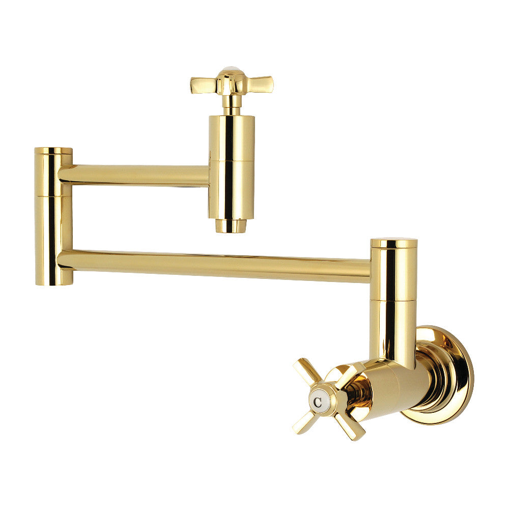 Kingston Brass KS8103ZX Millennium Wall Mount Pot Filler Kitchen Faucet