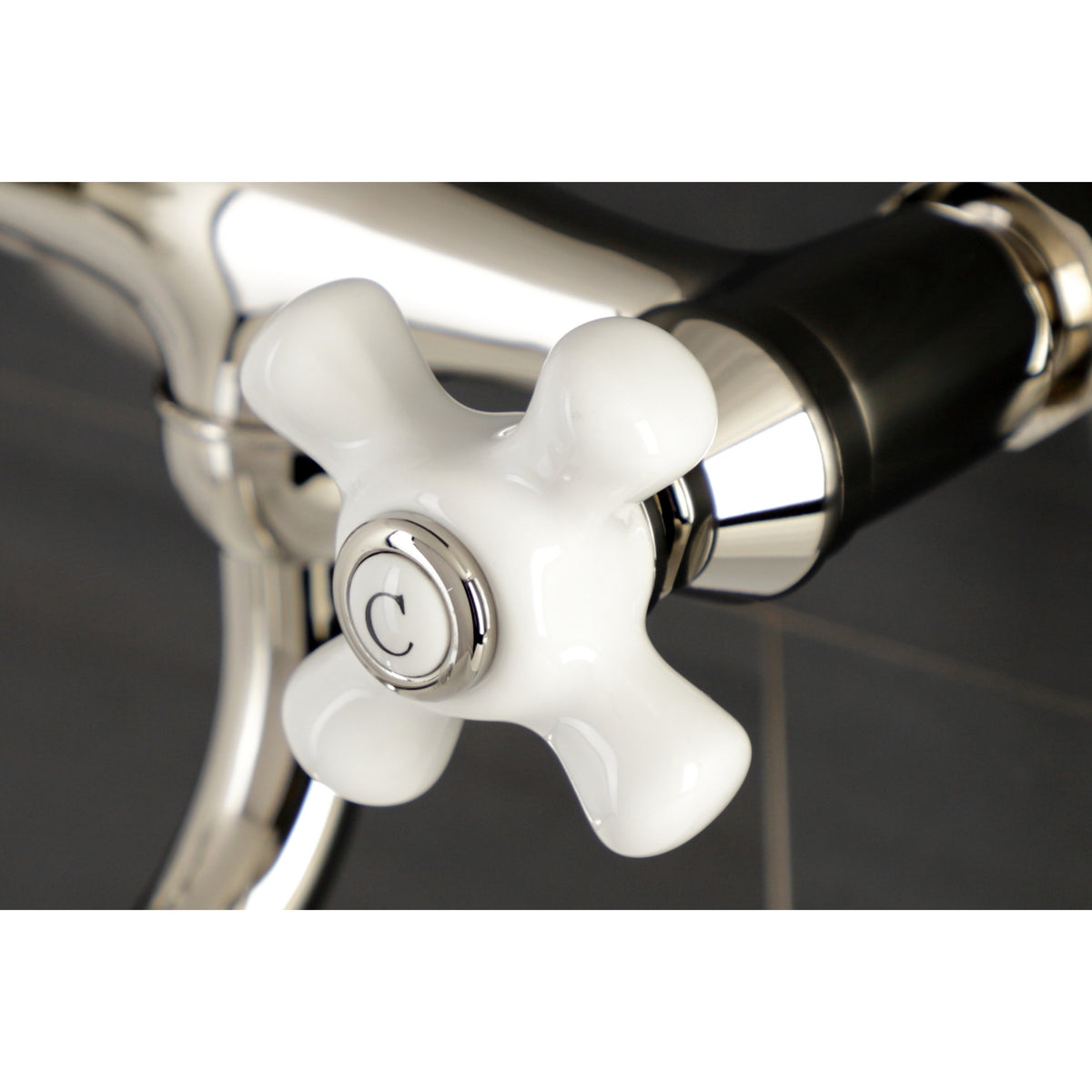 Kingston Brass KS616C Wall Mount Bathroom Faucet