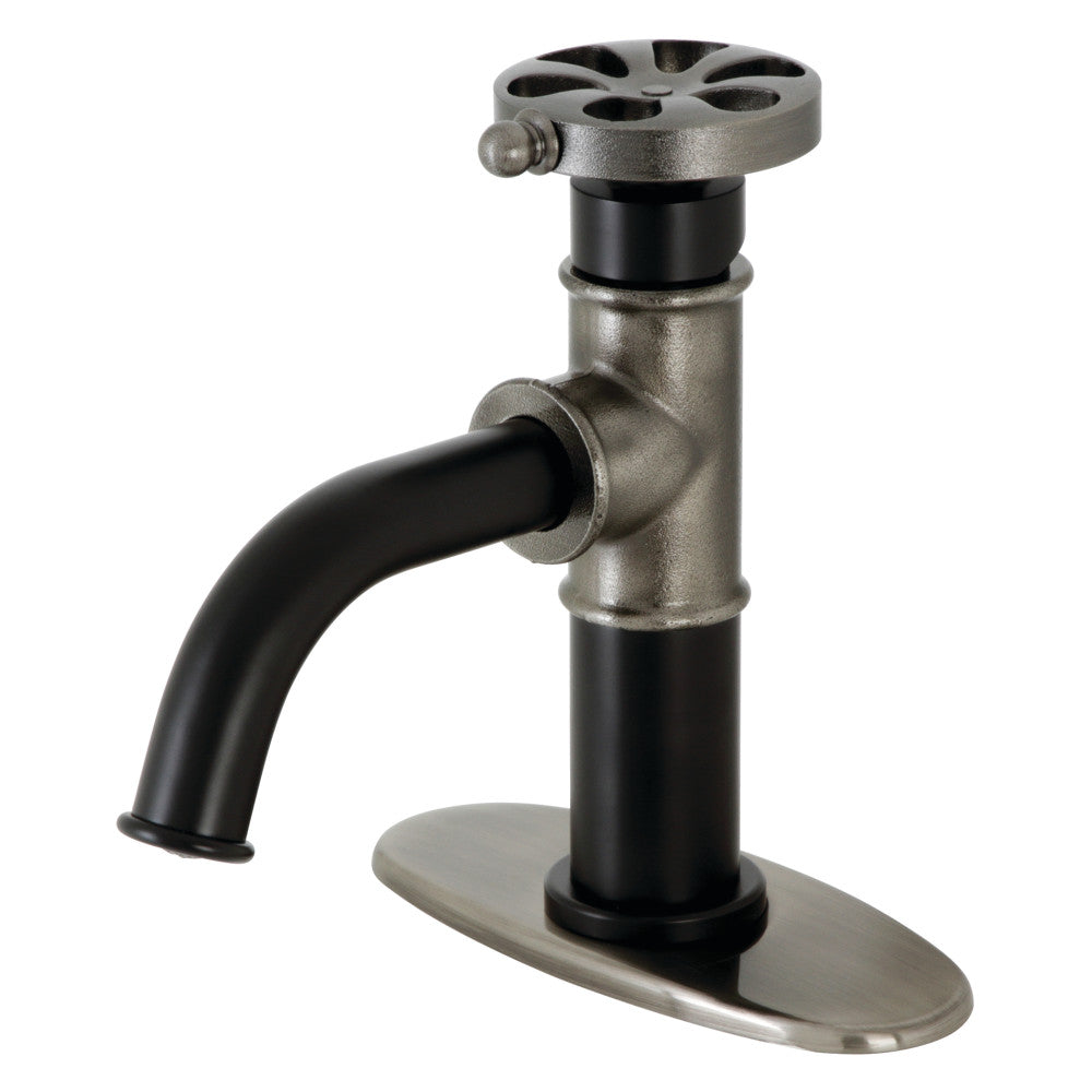 Kingston Brass KSD2824RX Belknap Single-Handle Bathroom Faucet with Push Pop-Up