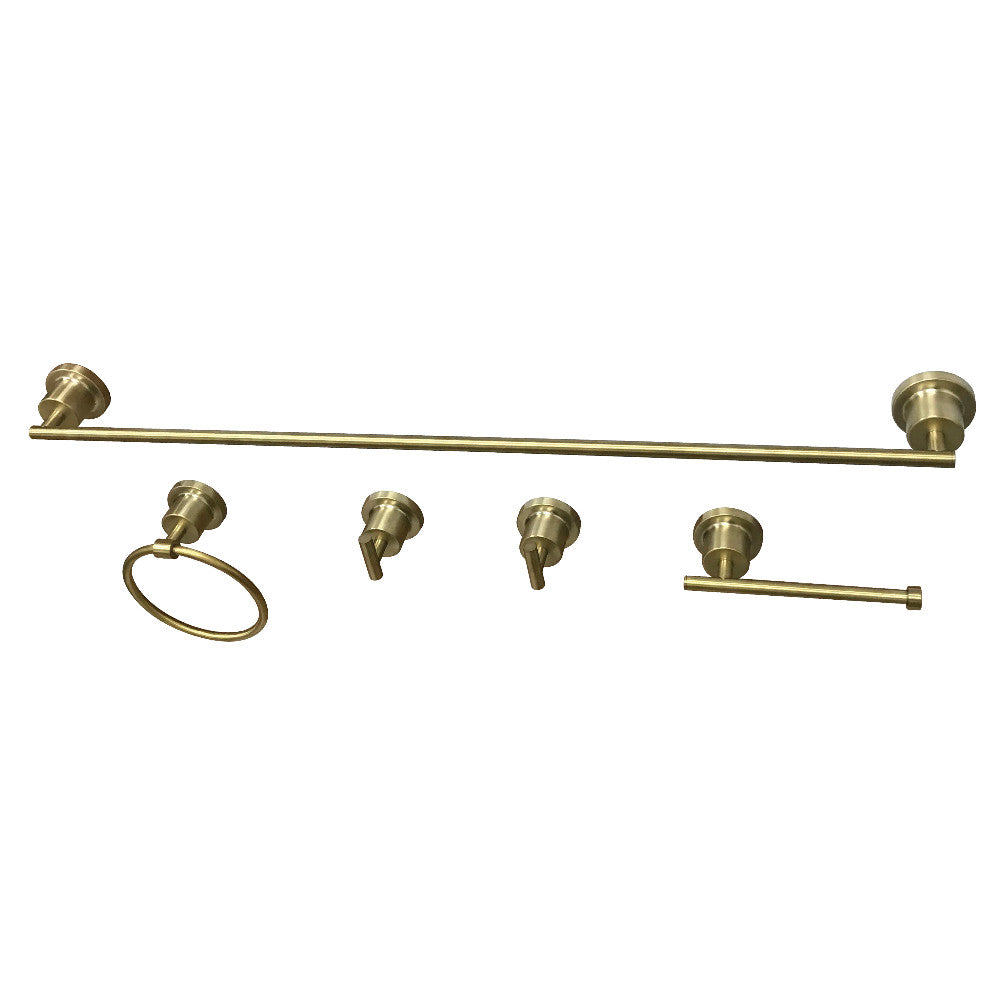 Kingston Brass Concord 5-Piece Bathroom Accessory Set