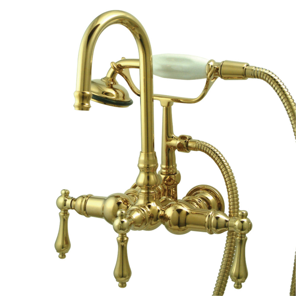 Vintage 3-3/8-Inch Wall Mount Tub Faucet