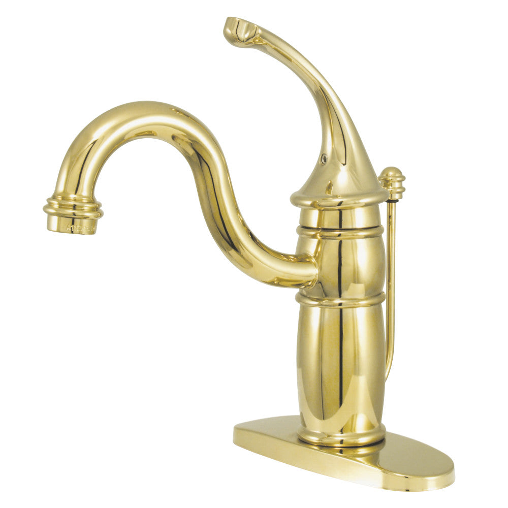 Kingston Brass KB1408GL Georgian Single-Handle Bathroom Faucet with Pop-Up Drain