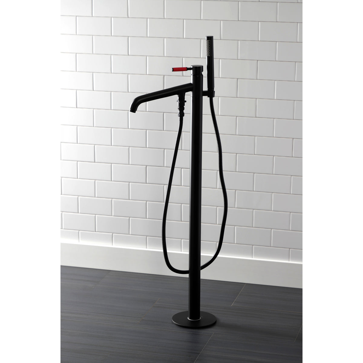 Kaiser Freestanding Tub Faucet with Hand Shower