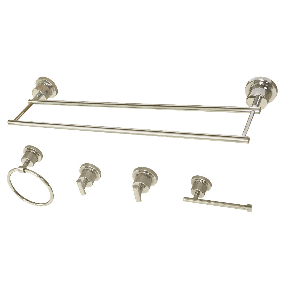 Kingston Brass Concord 5-Piece Bathroom Accessory Sets