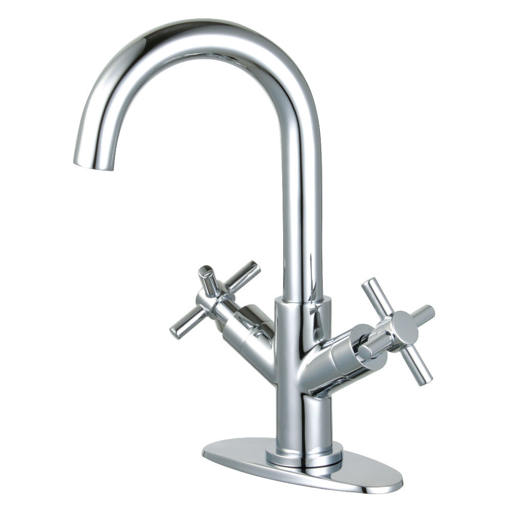 Fauceture LS8451JX Concord Two-Handle Bathroom Faucet with Push Pop-Up